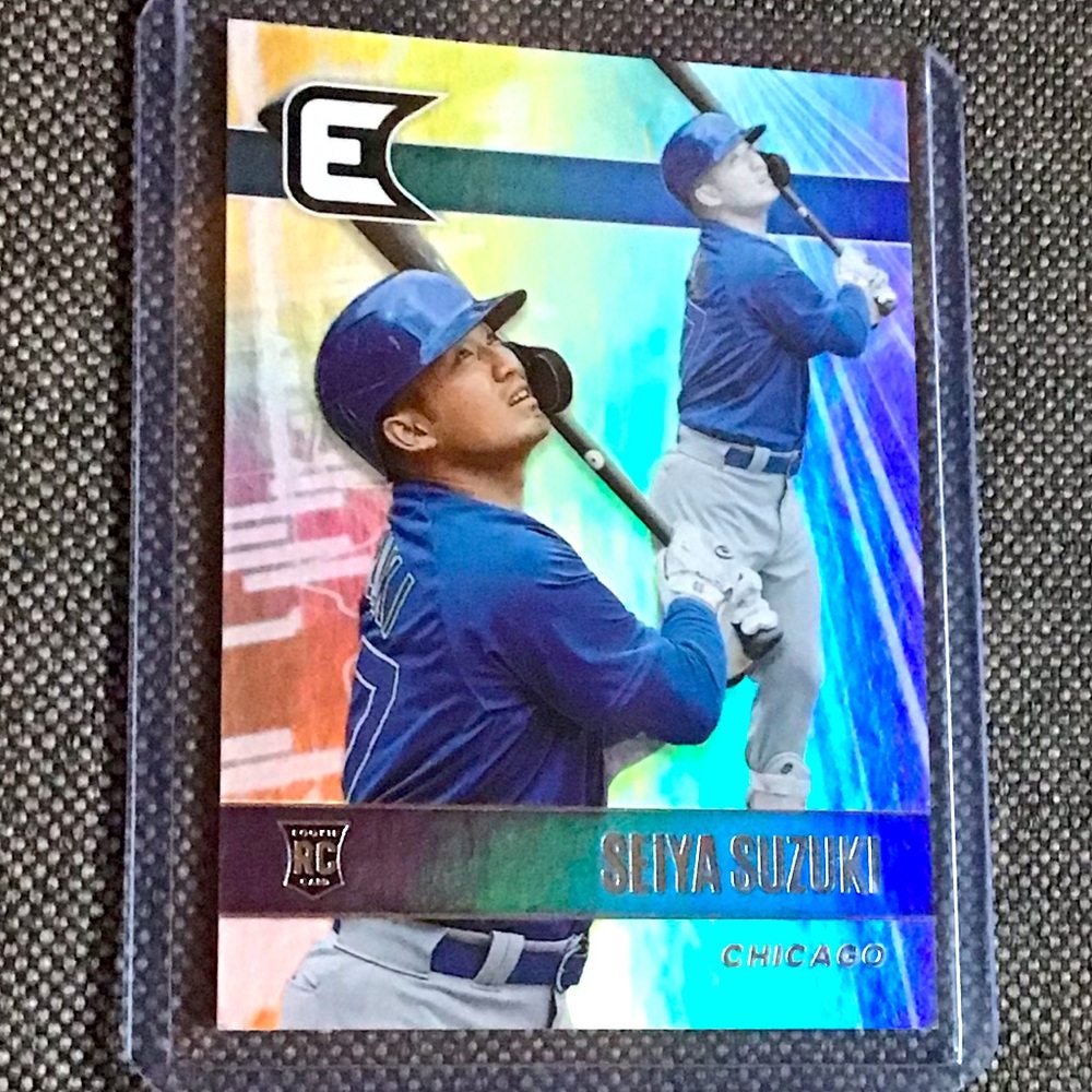 SEIYA SUZUKI Rookie Card 2022 Panini Essentials Football RC (Chicago Cub… - Picture 1 of 2